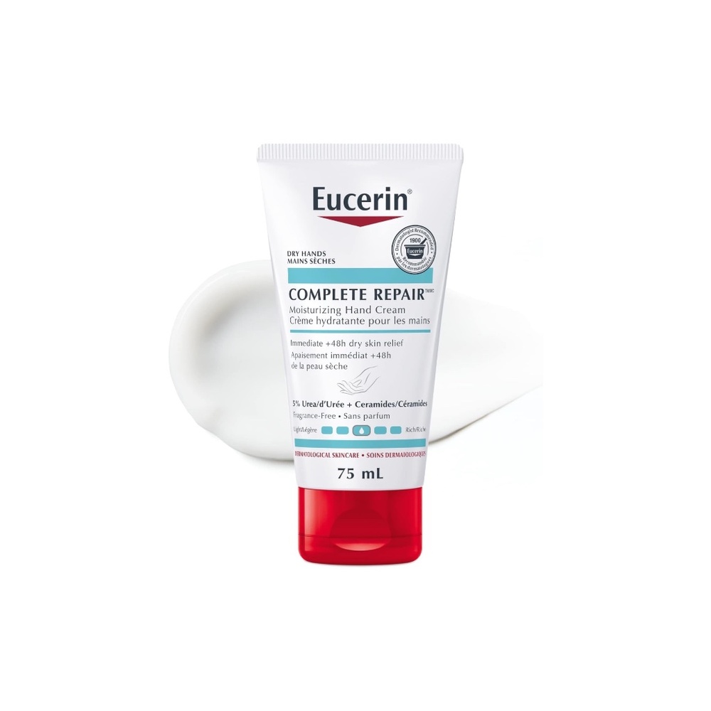 Eucerin Complete Repair Moisturizing Hand Cream - 5% Urea Cream | NWT